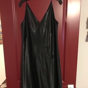 VINCE Black Maxi Dress NWT